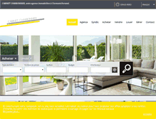 Tablet Screenshot of cabinet-charbonnier.com